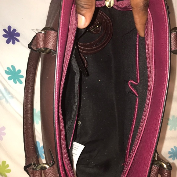 ALDO BURGUNDY BAG - Picture 3 of 3